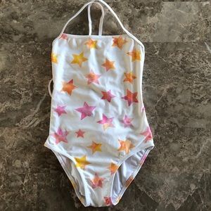 DramaQueen • girl’s star swimsuit • size 8